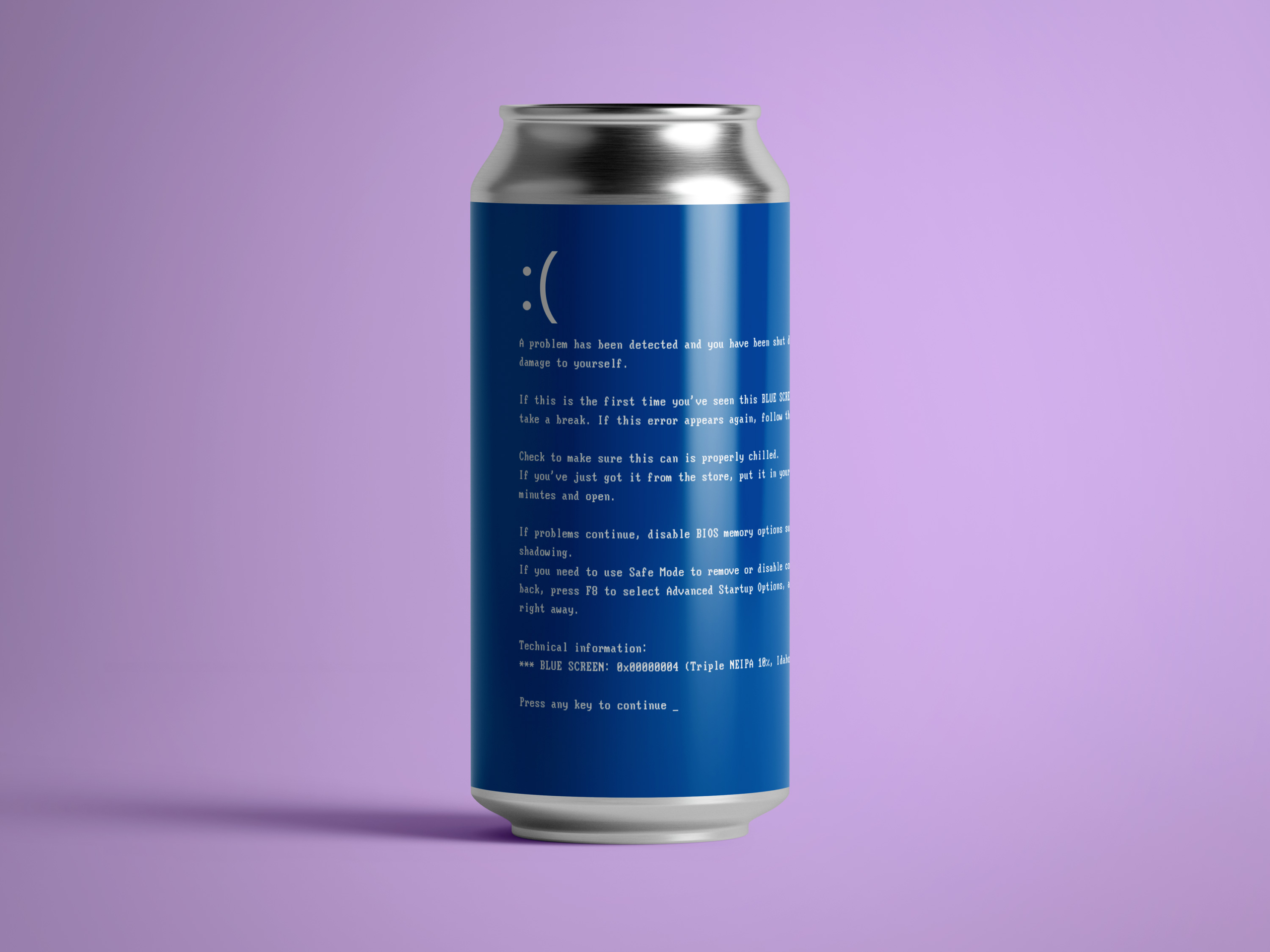 Blue Screen - Triple NEIPA - Canette 44cl