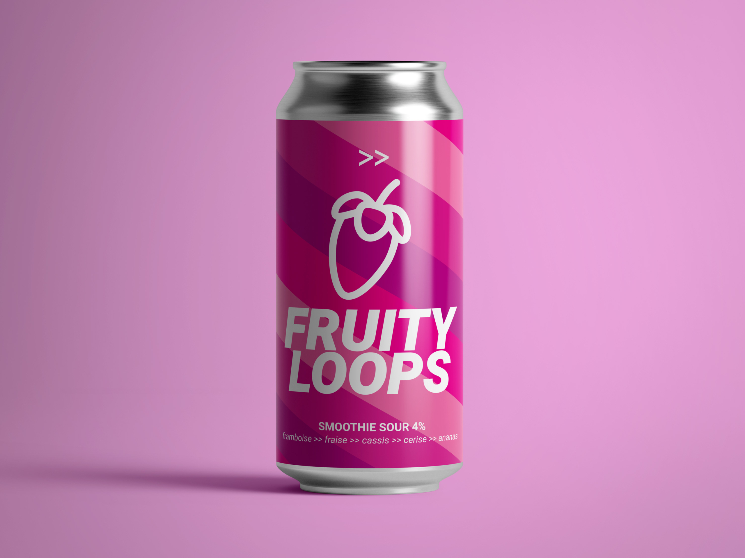 Fruity Loops - Smoothie Sour - Canette 44cl