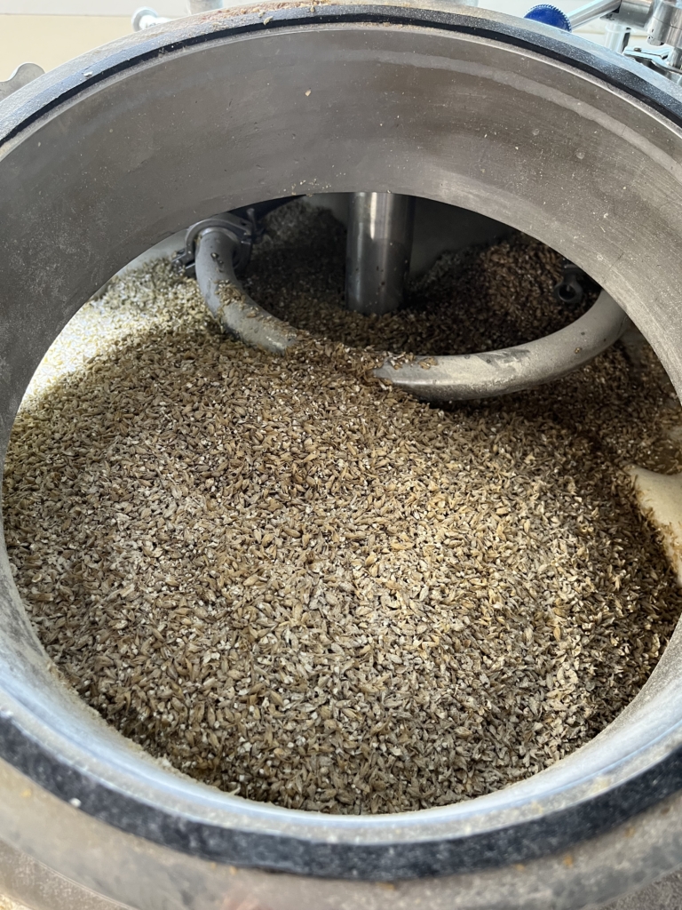 Preset - malt dans la cuve de brassage